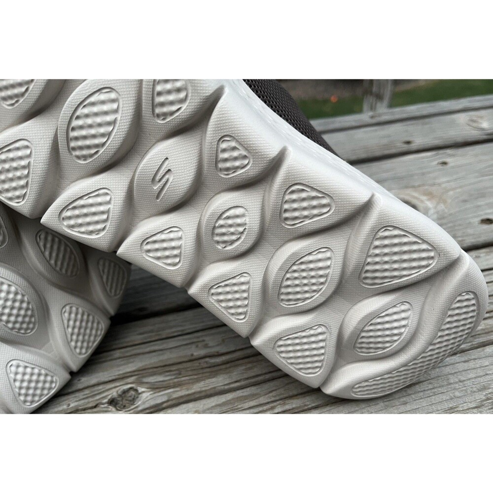 New! Skechers Slip-ins Men’s 11.5 Go Walk Flex Hands Up Shoes Brown 216496 - Picture 10 of 12
